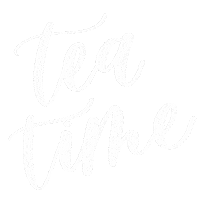 sincerelycitra tea lettering calligraphy letter Sticker