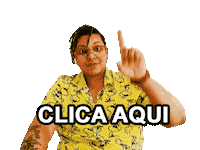 Clica Aqui Click Here Sticker by Café de Marte