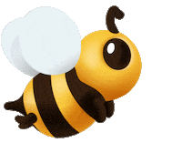 Bee Sticker by 8YARDS