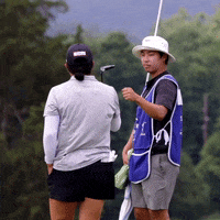 Golf Fist Bump GIF by LPGA