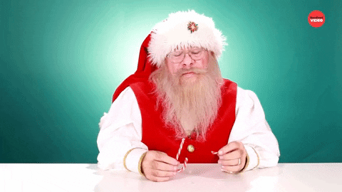 Santa Claus Christmas GIF by BuzzFeed