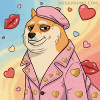 I Love You Hearts GIF by Doge Pound