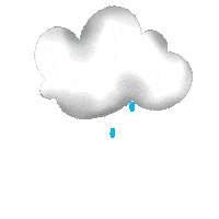 Rain Cloud Sticker