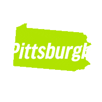 Pittsburgh Sticker by Zenergy Cycling