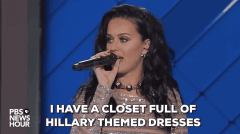 Katy Perry Dnc GIF by Election 2016