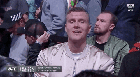 Happy Kristaps Porzingis GIF by ESPN