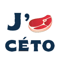 cetococotte keto low carb ketogenic lchf Sticker