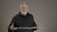 Part Of Reading Great Literature 