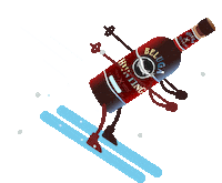 Winter Bottle Sticker by Beluga Vodka
