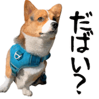 Corgi Milo Sticker