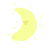 Night Smile Sticker by Sebastian Bosse