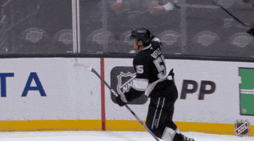 Happy Los Angeles GIF by NHL