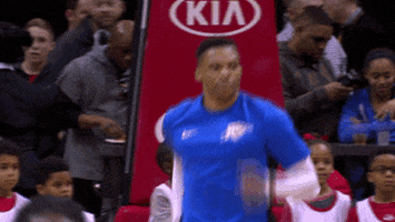 russell westbrook running GIF by NBA