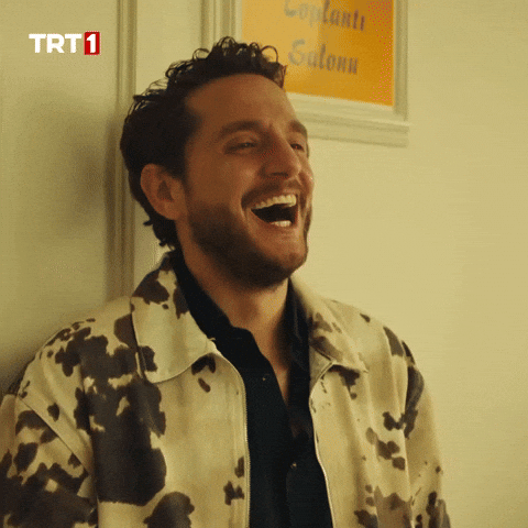 Happy Laughing Man GIF by TRT