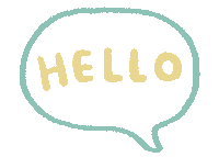 cremefleurs hello hi cremefleurs cremecosy Sticker