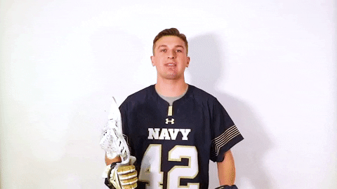 Navy Mens Lacrosse GIF by Navy Athletics