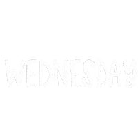 Days Of The Week Wednesday Sticker