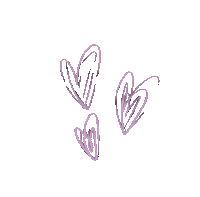 In Love Hearts Sticker