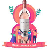 8M Womanday Sticker by Trivento Wines