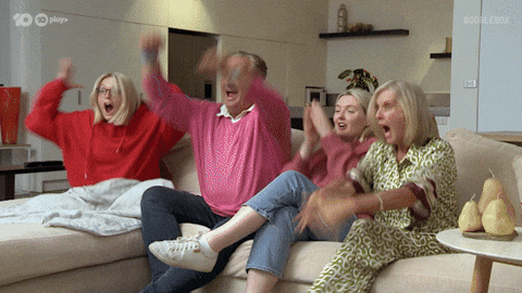 Australian Tv Wow GIF by Gogglebox Australia