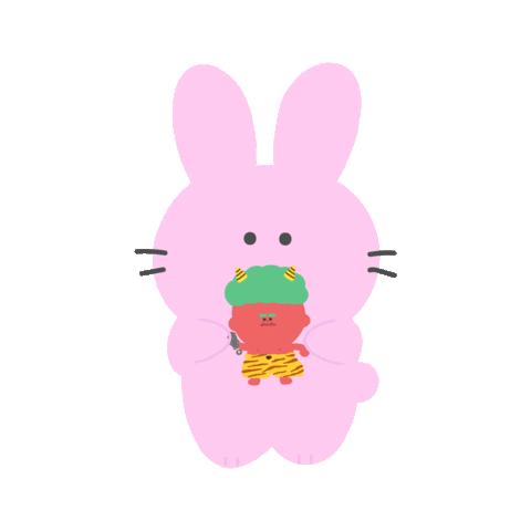 うさぎ 日本 Sticker by SPINNS