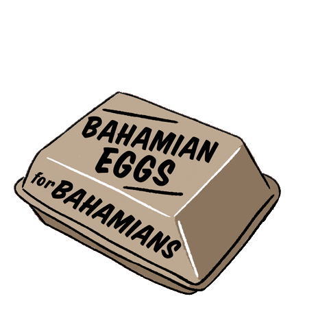 Tropical Island Eggs GIF by Bahamas Forward