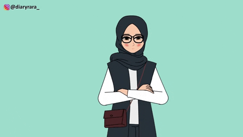 DiaryRara giphygifmaker animation girls sigh GIF
