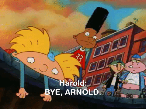 hey arnold nicksplat GIF