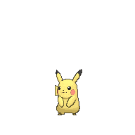 pokemon s pika STICKER