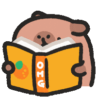 Capybara What Sticker by sansanplanet