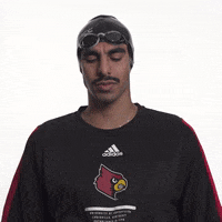 University Of Louisville Swimming GIF by Louisville Cardinals
