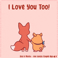Looking Out I Love You GIF by SoyandMochi