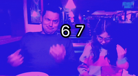 6 7 GIF by The Undroppables