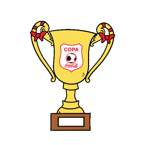 copa coca-cola trophy Sticker by needumee