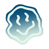 badmoodrising smile badmoodrising wiggle smile wrapped smile Sticker