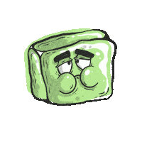 Ice Cube Love Sticker by Dreadpen