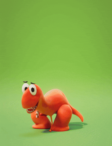 Excited Good Morning GIF by Claynosaurz