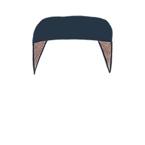 Hair Beard Sticker by Harrys