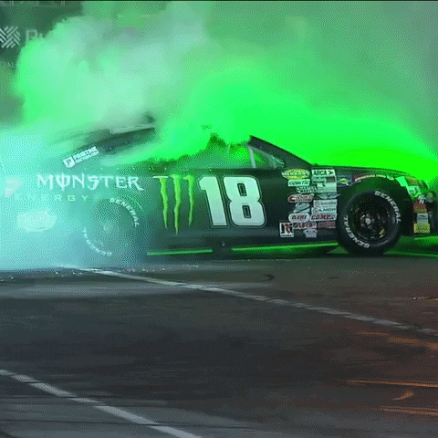 Nascar Xfinity Burnout GIF by NASCAR