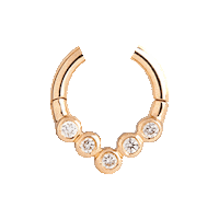 Yellow Gold Sticker by Maria Black Jewellery