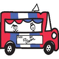 designedbyjamie fun girl cool summer Sticker