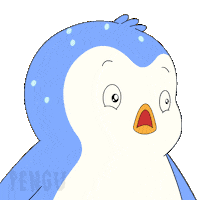 Shocked Oh No Sticker by Pudgy Penguins