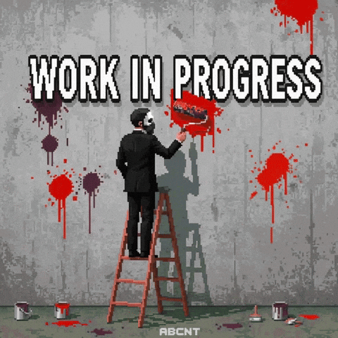 ABCNT painting working graffiti coming soon GIF