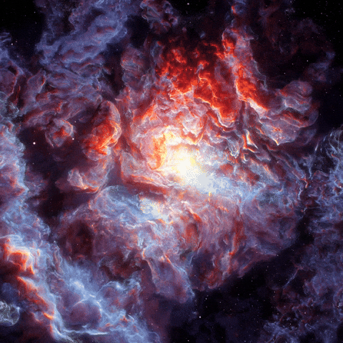 salmonickatelier space stars universe galaxy GIF
