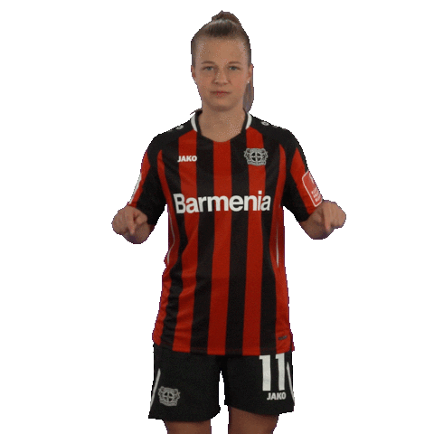 Pointing Click Sticker by Bayer 04 Leverkusen