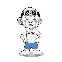 Sad Face Y Sticker by Zhot Shop