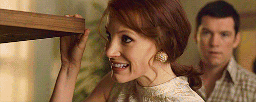 jessica chastain gh GIF