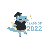 Graduation Alligator Sticker by bcgators
