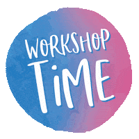 infodesignerin inspiration workshop watercolor handlettering Sticker