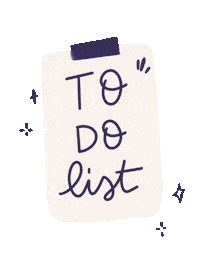 To Do List Sticker